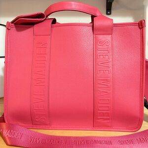 Steve Madden Vibrant Pink Tote